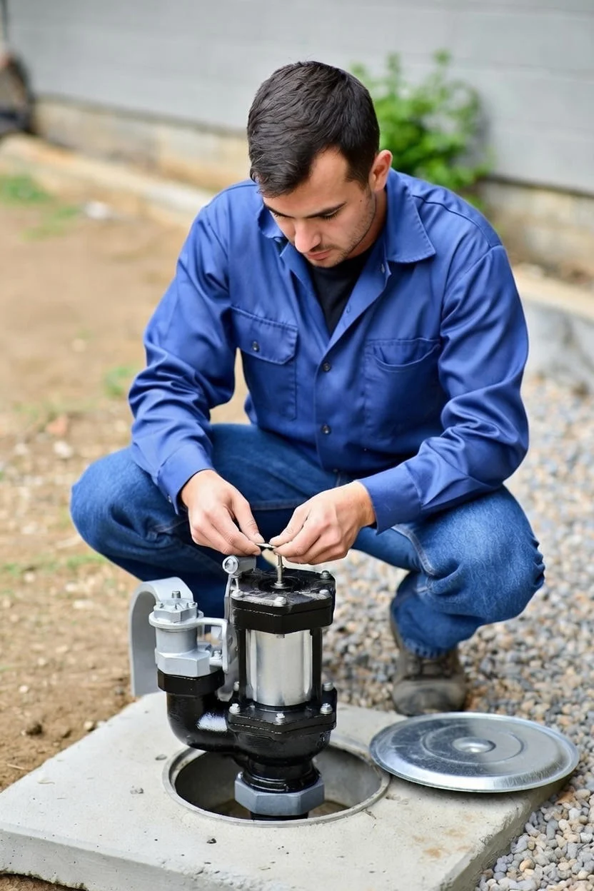 Plumbing Technicians at Work in Collingwood