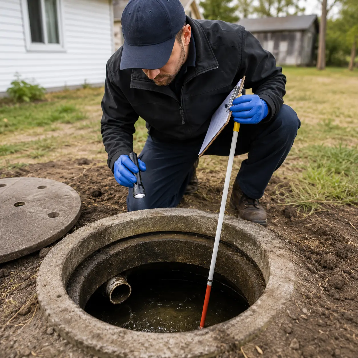 Septic inspection for cottages around Collingwood