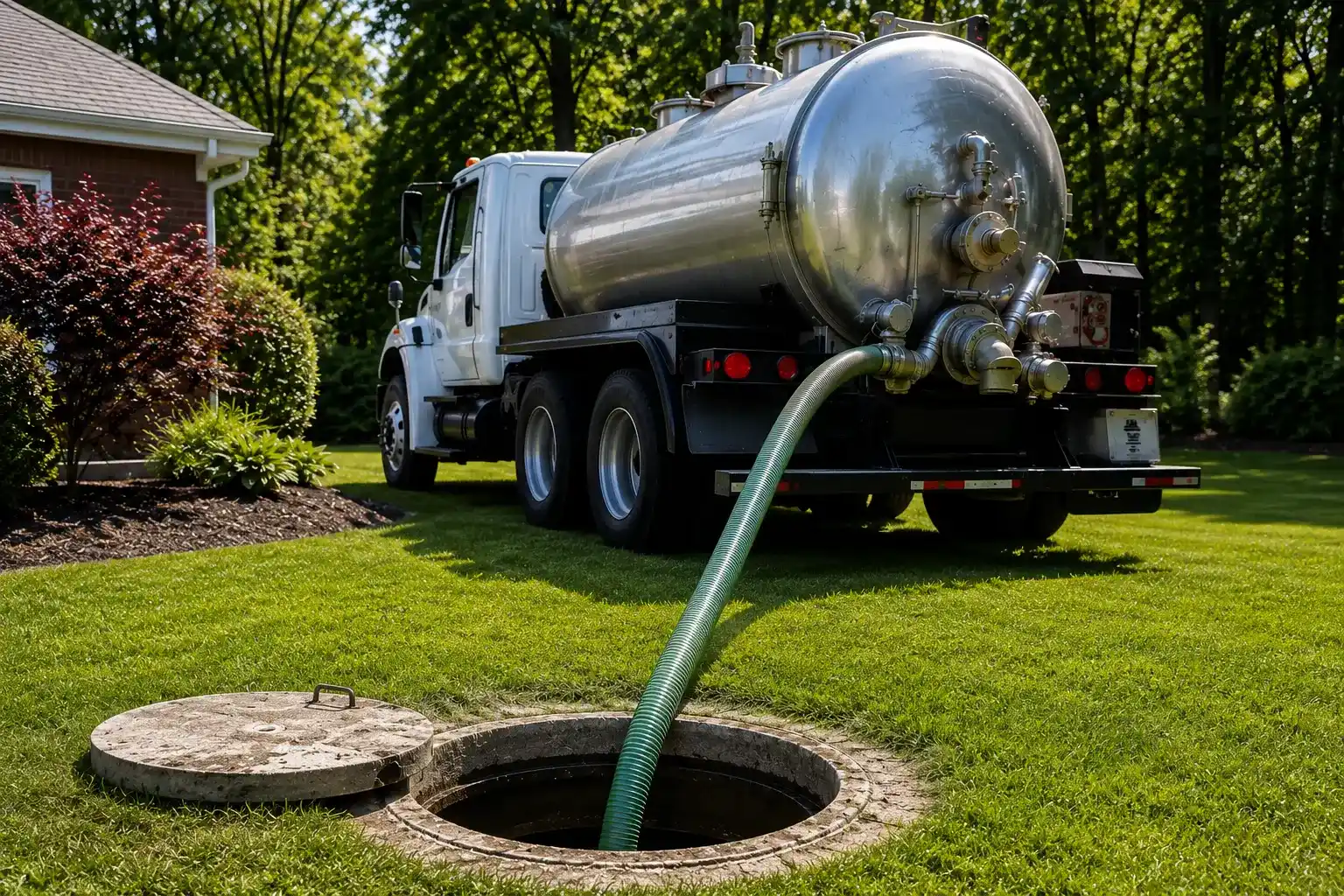 Septic tank pumping in Collingwood
