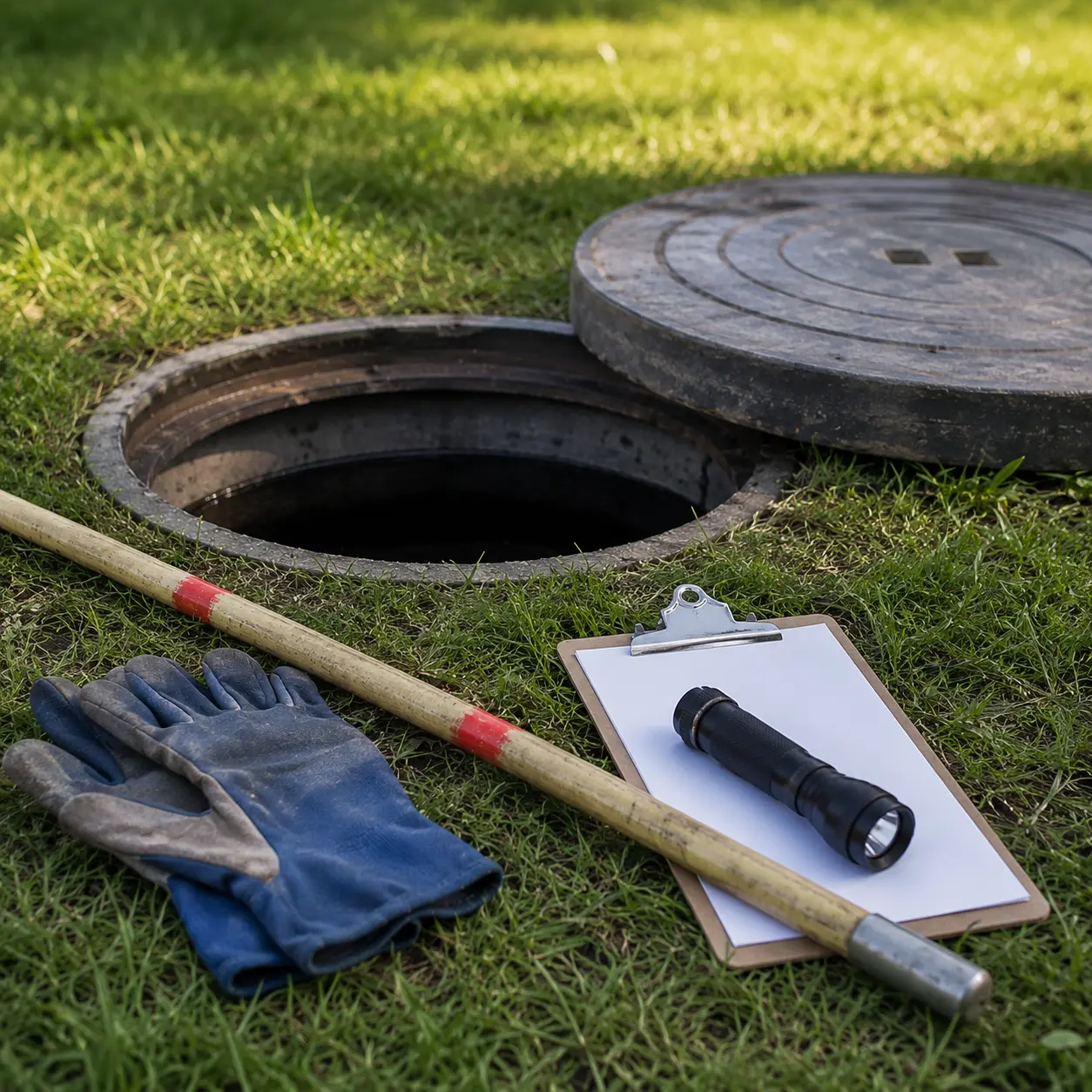 Septic system repair near Blue Mountain