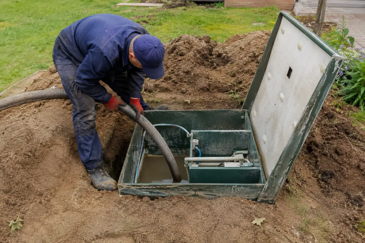 Septic service protecting homes and groundwater around Collingwood
